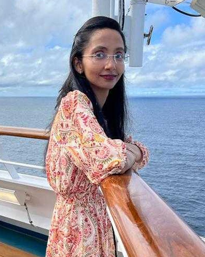 Jeel on a ship's deck
